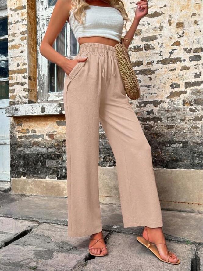 New Casual Pants With Pockets - Chiccharm