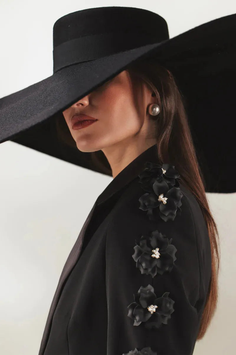 Elegant Embellished Statement Suit
