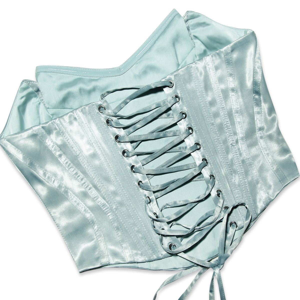 Elegant Strapless Corset Set with Crystal Detailing - Chiccharm