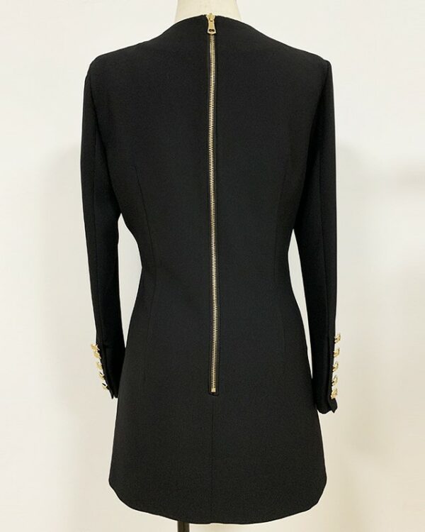 Chic Blazer-Inspired Mini Dress - Chiccharm