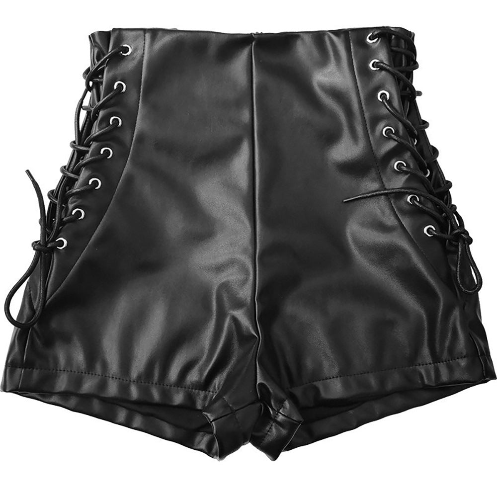 Black High Waisted Stretch Shorts - Chiccharm