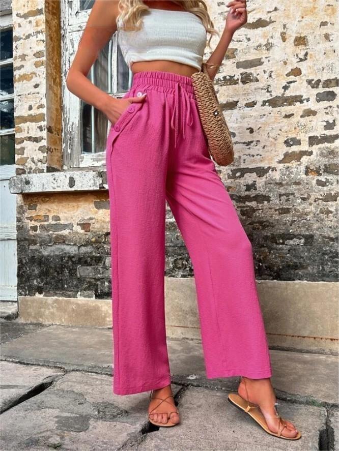 New Casual Pants With Pockets - Chiccharm