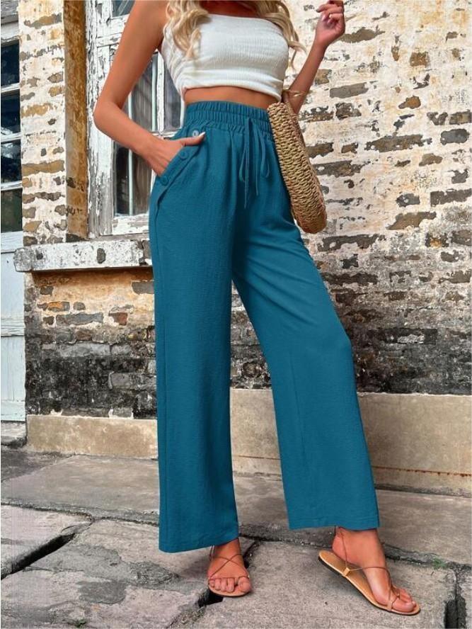 New Casual Pants With Pockets - Chiccharm