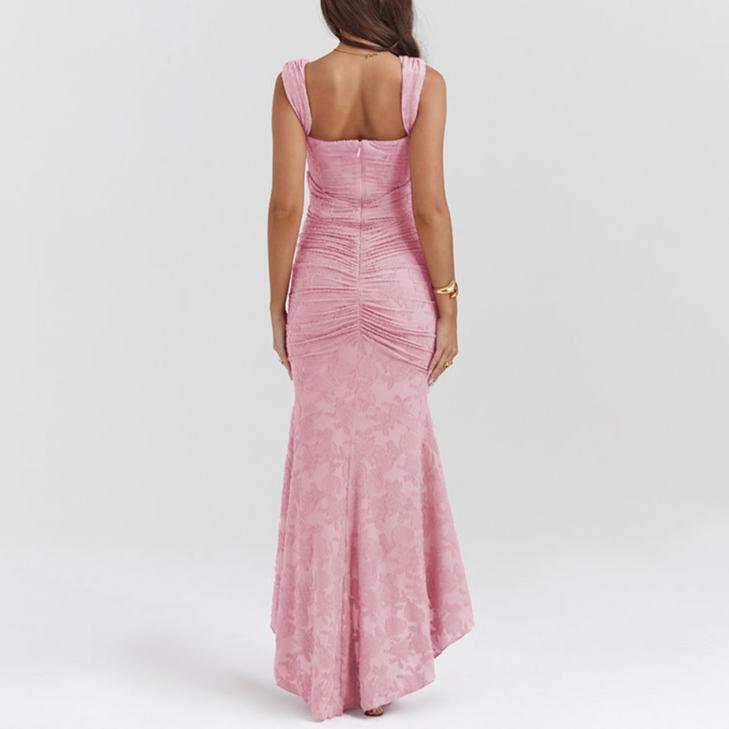 Off-Shoulder Floral Lace Bodycon Dress - Chiccharm