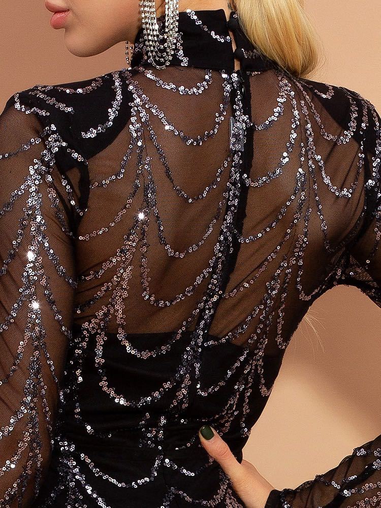 Allure Sequin Maxi Dress