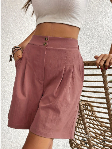 Loose High Waist Shorts - Chiccharm