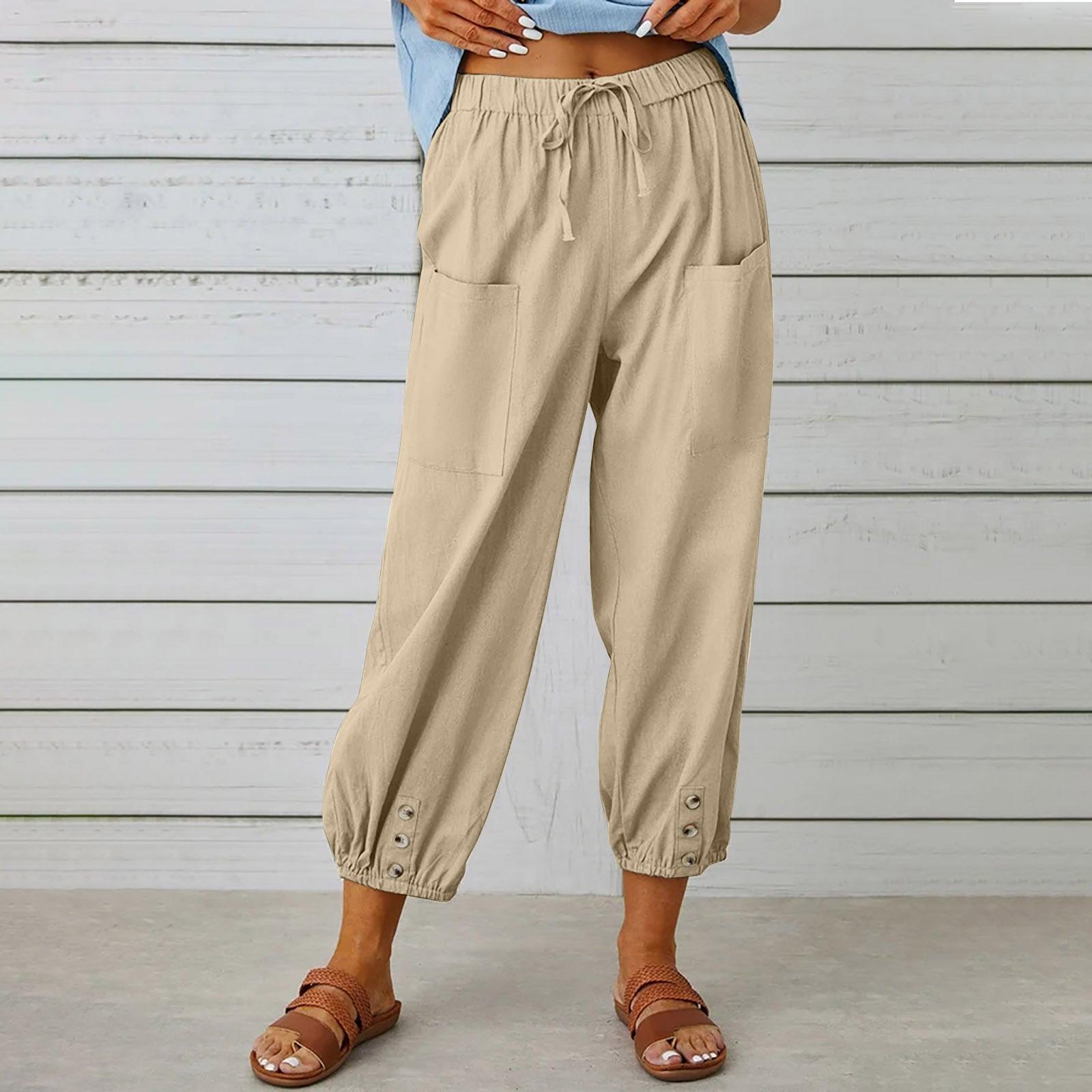Drawstring Tie Pants - Chiccharm