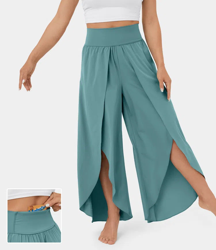 Loose Split Yoga Pants - Chiccharm
