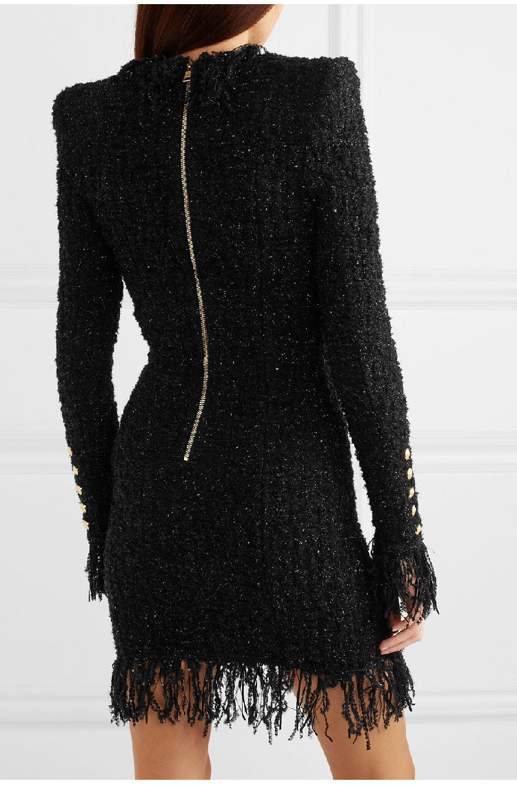 Structured Elegance Blazer Dress - Chiccharm