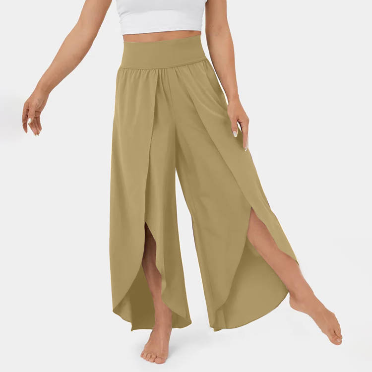 Loose Split Yoga Pants - Chiccharm