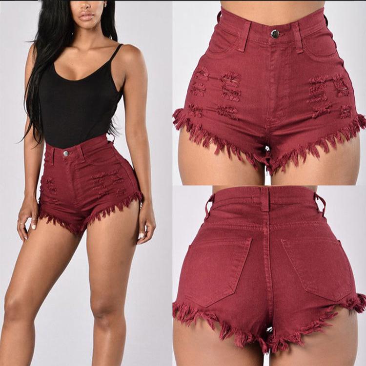Stretch Sexy Frayed Shorts - Chiccharm
