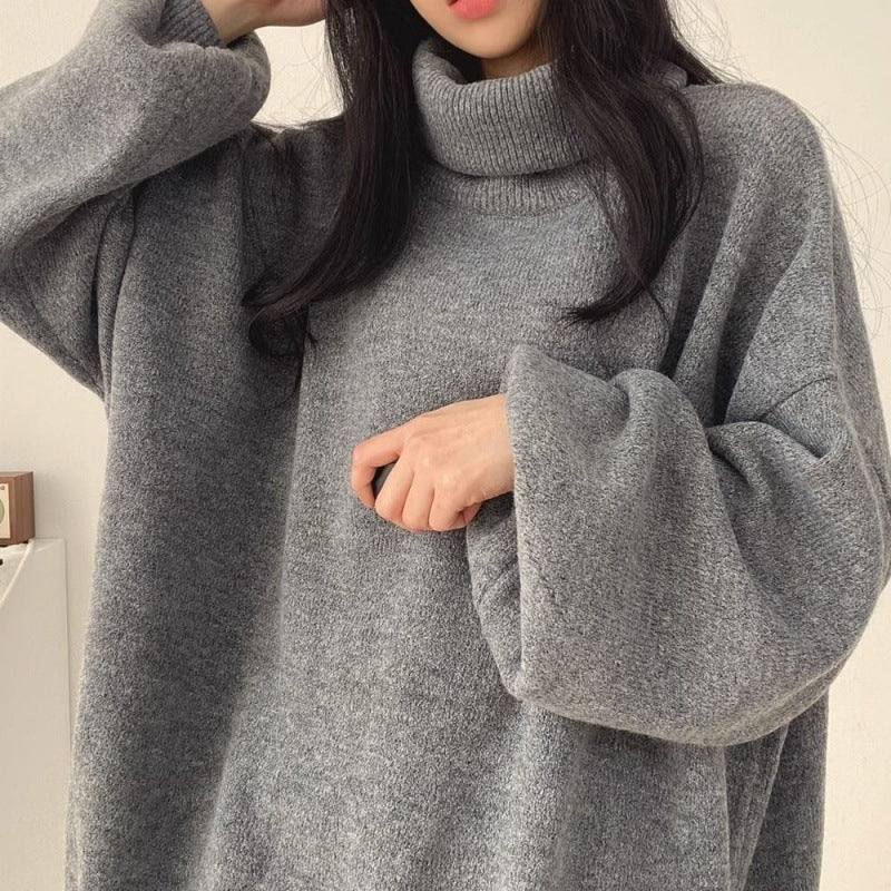 Lazy Style Loose Sweater Dress